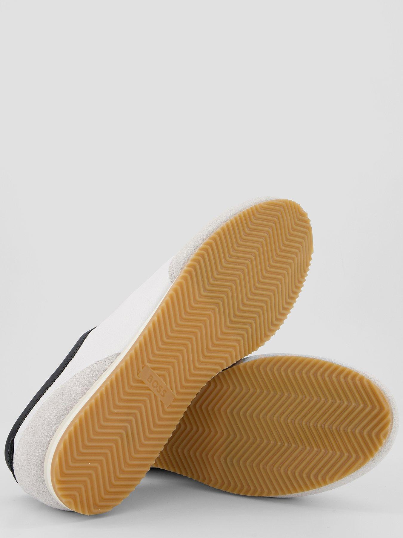 Image 4 of 7 of BOSS Lineor Low Profile Trainers - Off White