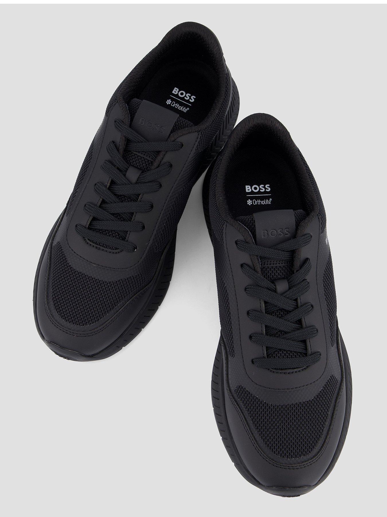 Image 3 of 7 of BOSS Titanium Runn Trainers - Black