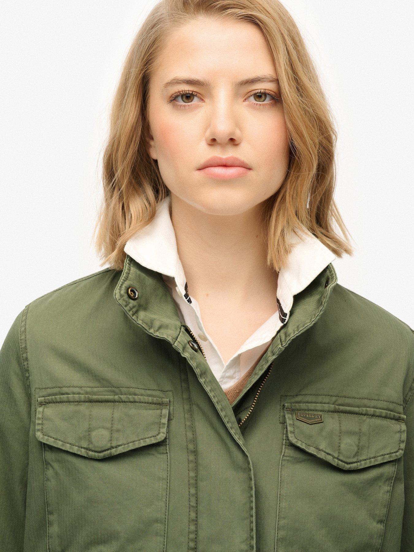 Image 4 of 7 of Superdry M65 Rookie Jacket - Green