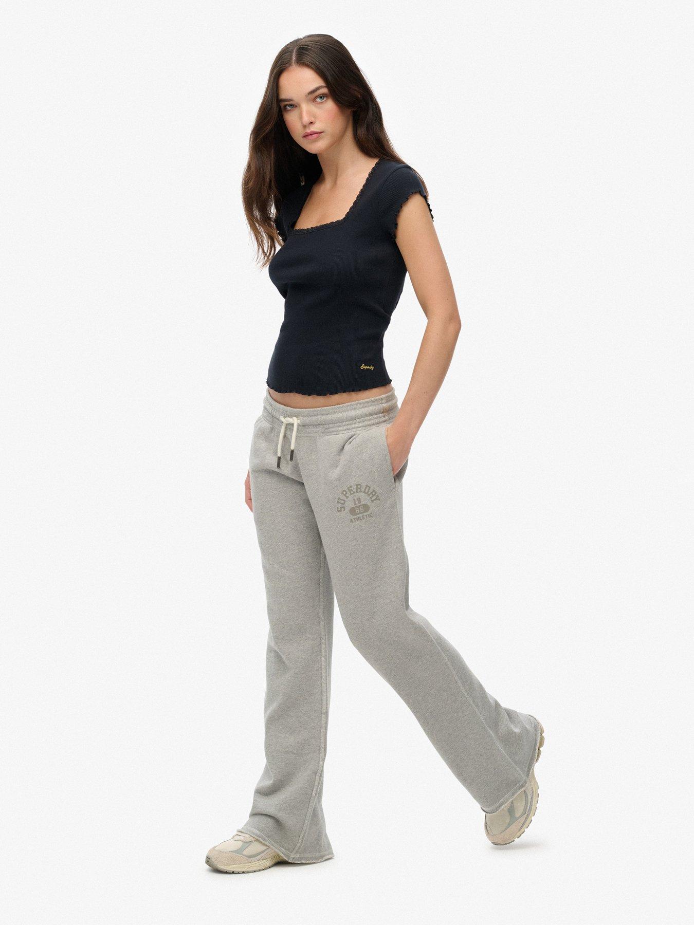 Image 5 of 7 of Superdry Athletic Print Flare Jogger