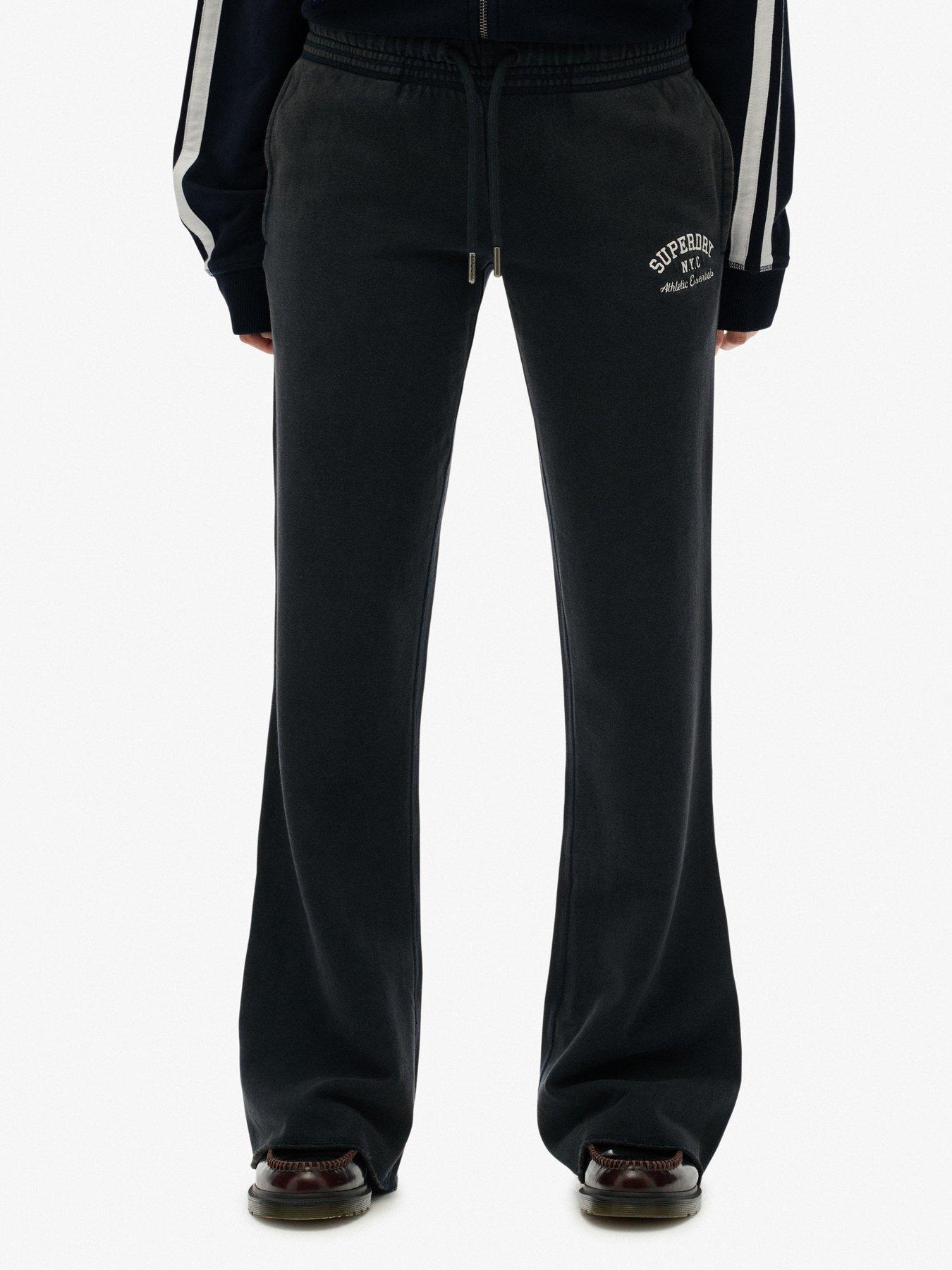 Superdry Athletic Emb Flare Jogger - Navy
