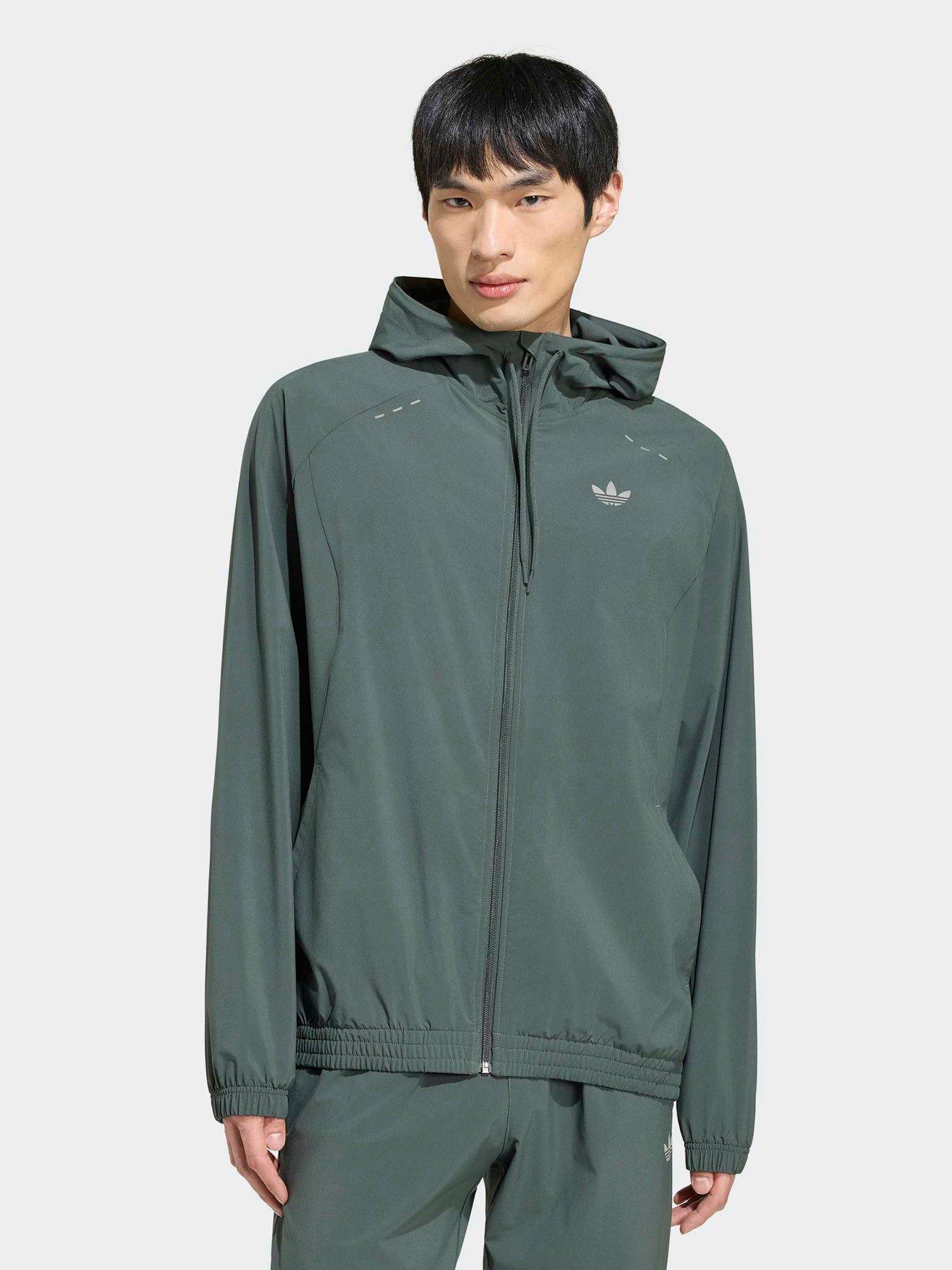adidas Originals Mens Tech Essentials Track Top - Grey