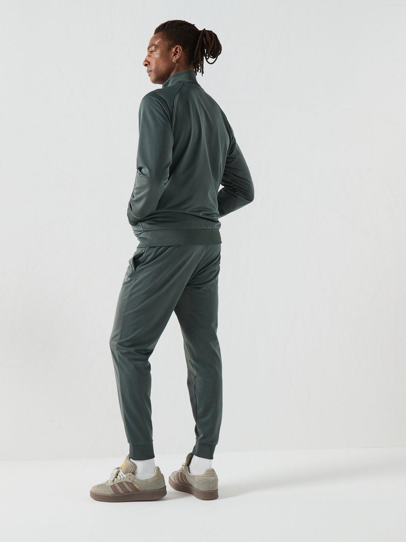 Image 2 of 6 of adidas Originals Mens Tech Essentials Tracksuit - Grey