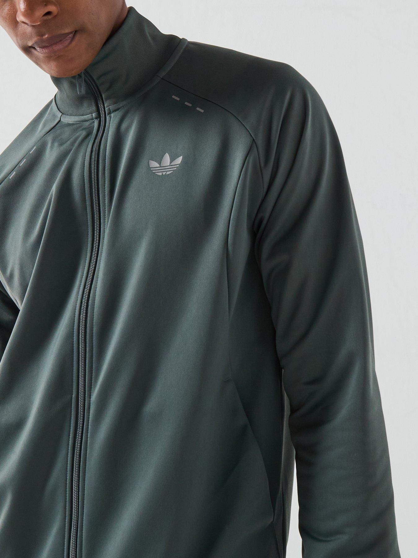 Image 4 of 6 of adidas Originals Mens Tech Essentials Tracksuit - Grey