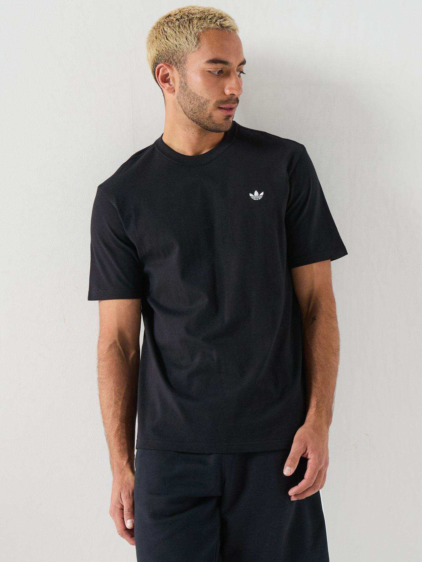 Image 1 of 6 of adidas Originals Mens Essentials Regular Tee - Black