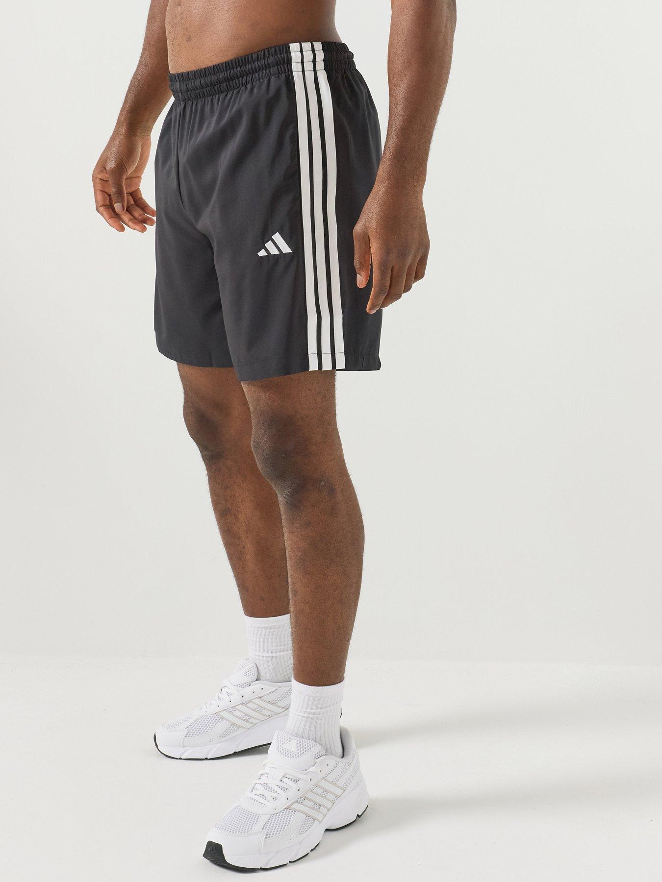 Image 1 of 6 of adidas Sportswear Essentials 3-Stripes Chelsea Shorts - Black