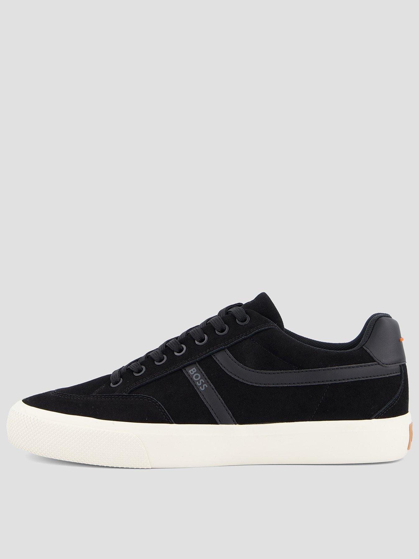 BOSS Boss Orange Aiden Pipe Trim Tennis Trainers - Black