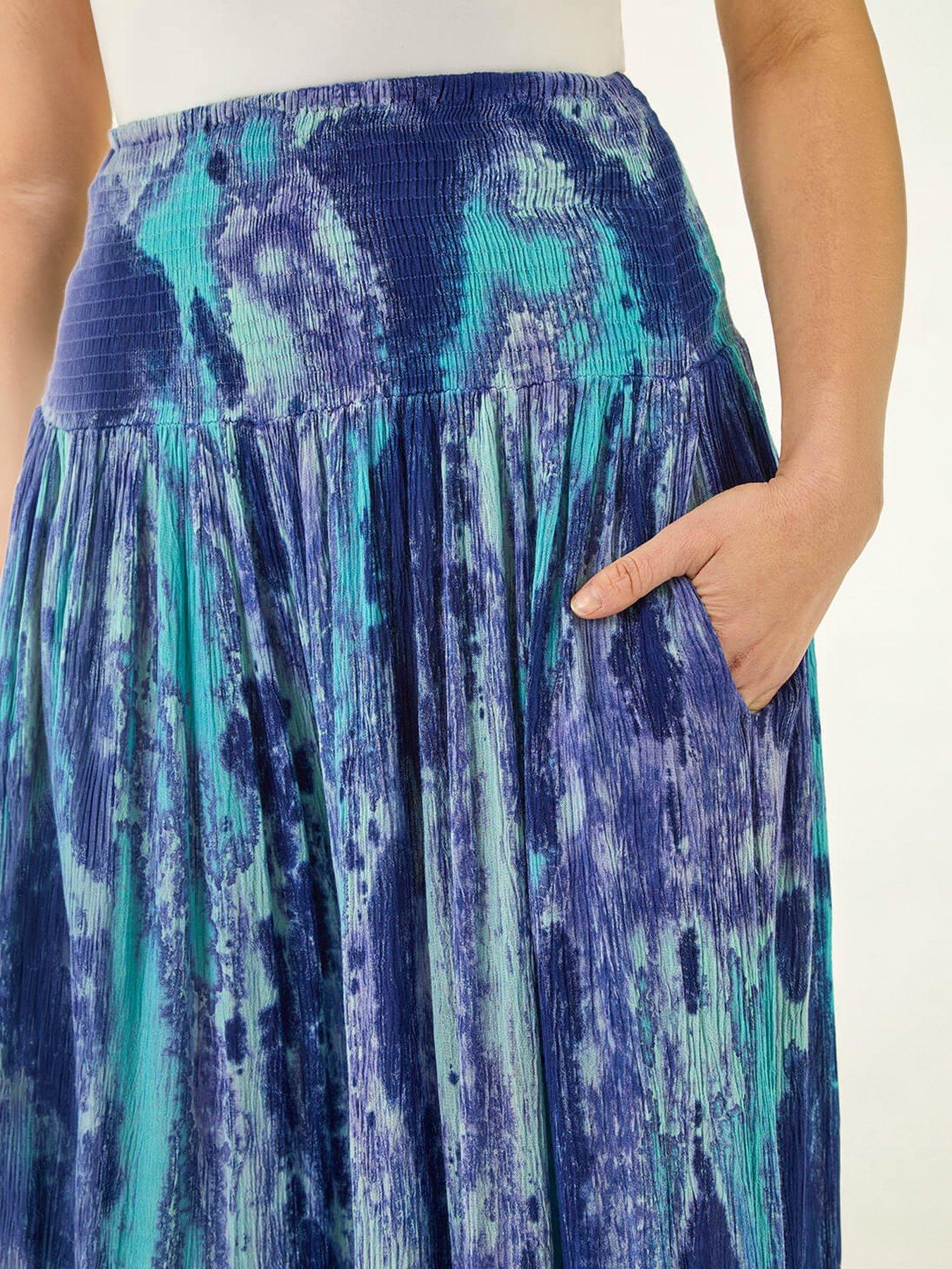 Image 5 of 5 of Roman Abstract Palazzo Trouser