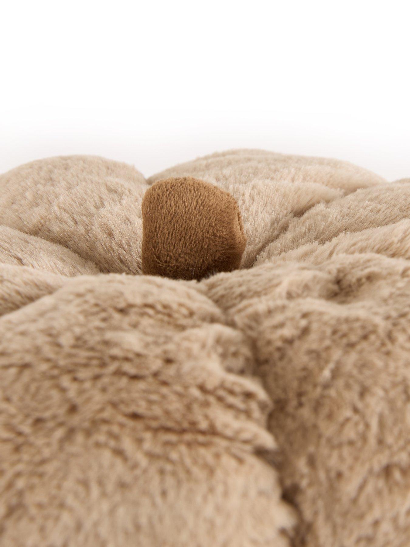 Image 7 of 7 of Smart Autumn Pumpkin Plush Autumn Decoration - Taupe