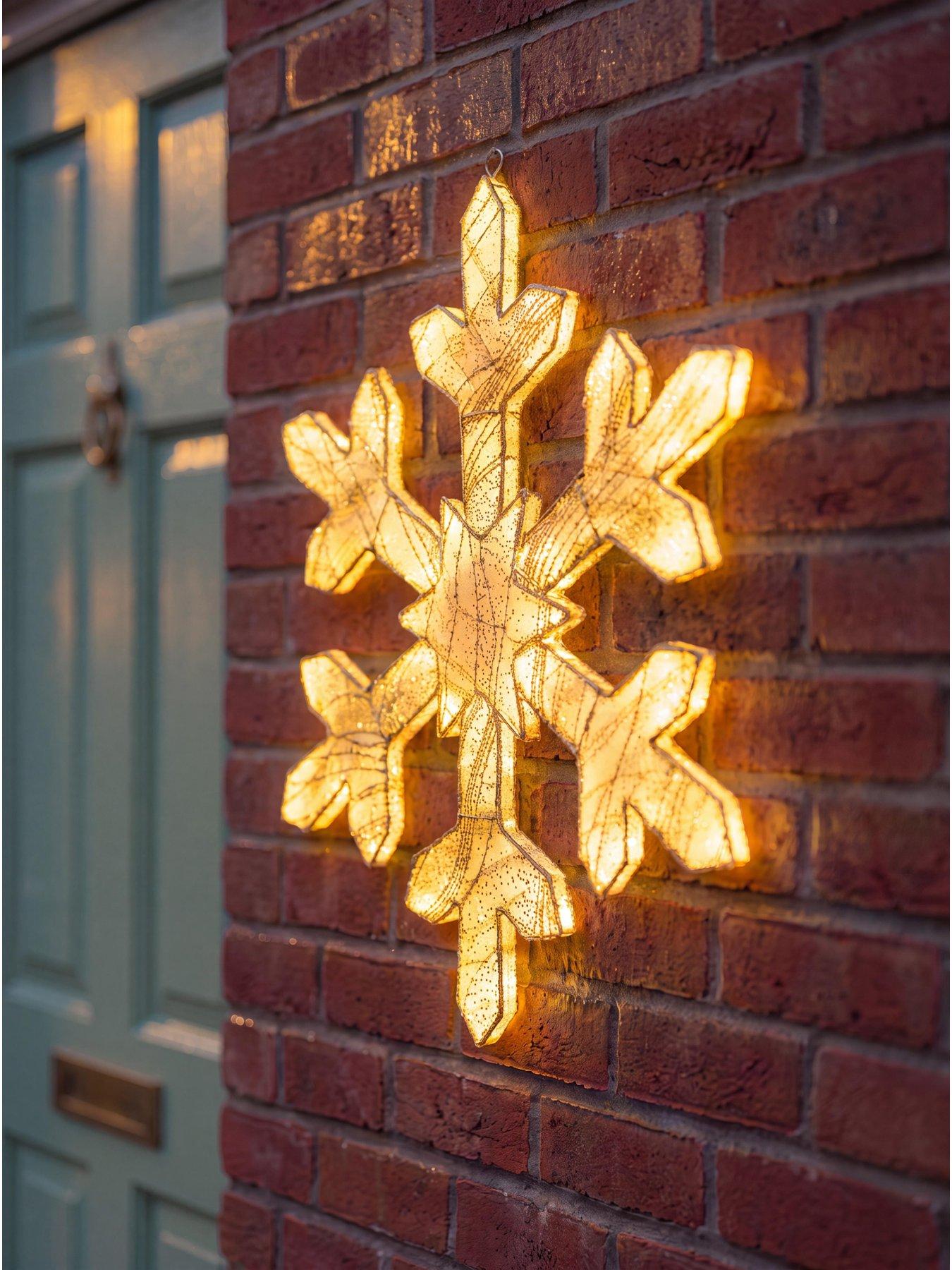 Image 1 of 5 of Three Kings Aura Snowflake Outdoor Christmas&nbsp;Light - 60 cm
