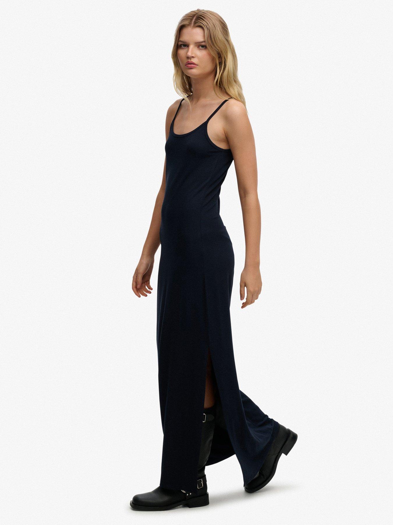 Image 3 of 6 of Superdry Maxi Jersey Cami Dress