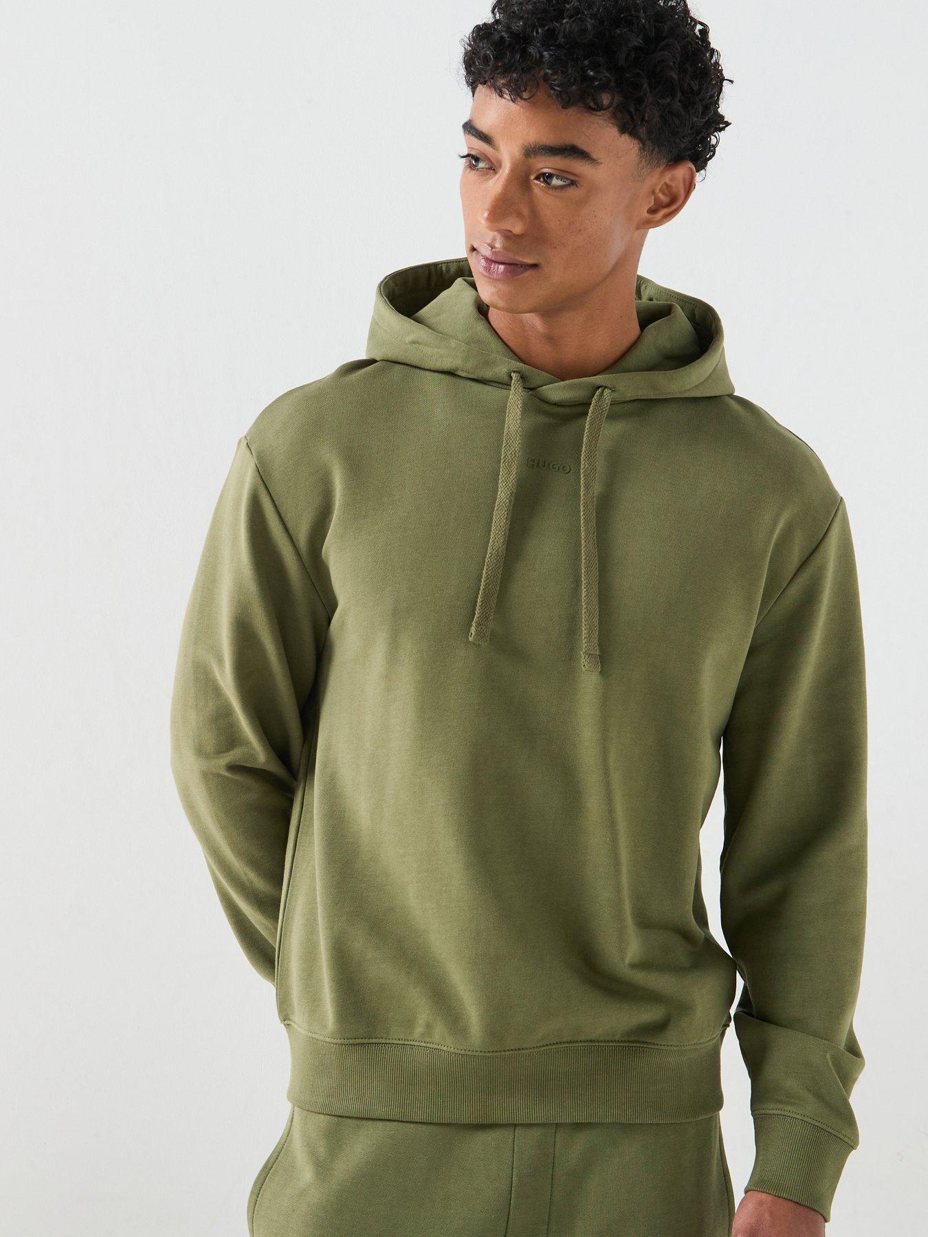HUGO Dapodayote Jersey Overhead Tracksuit - Green