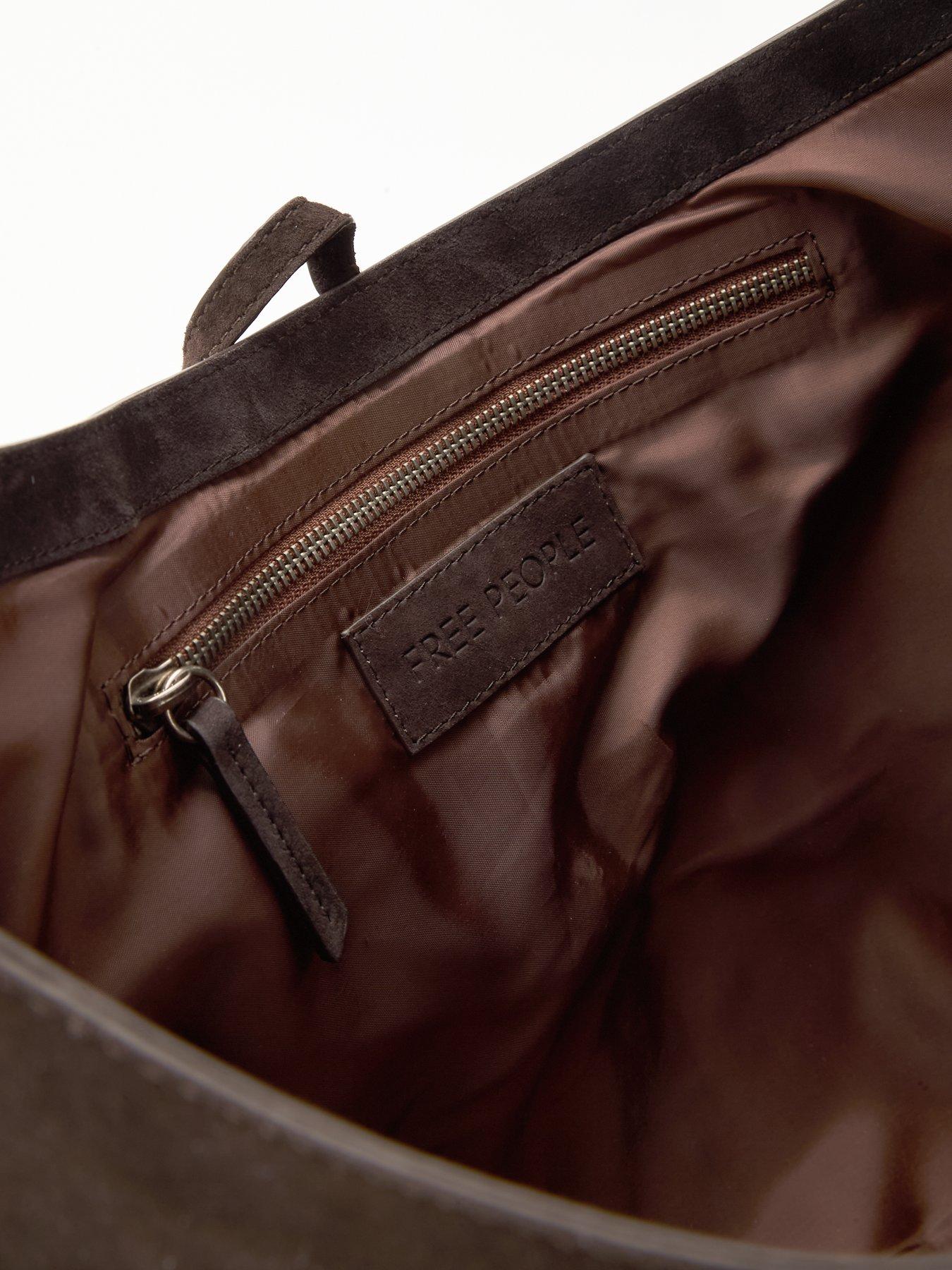 Image 3 of 4 of FREE PEOPLE Finn Fringe Shoulder Bag - Brown