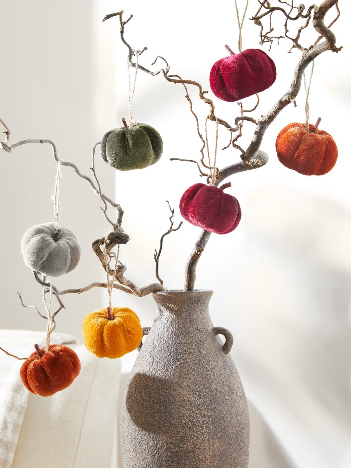 Smart Autumn Fall Mini Pumpkin Tree Halloween Decorations