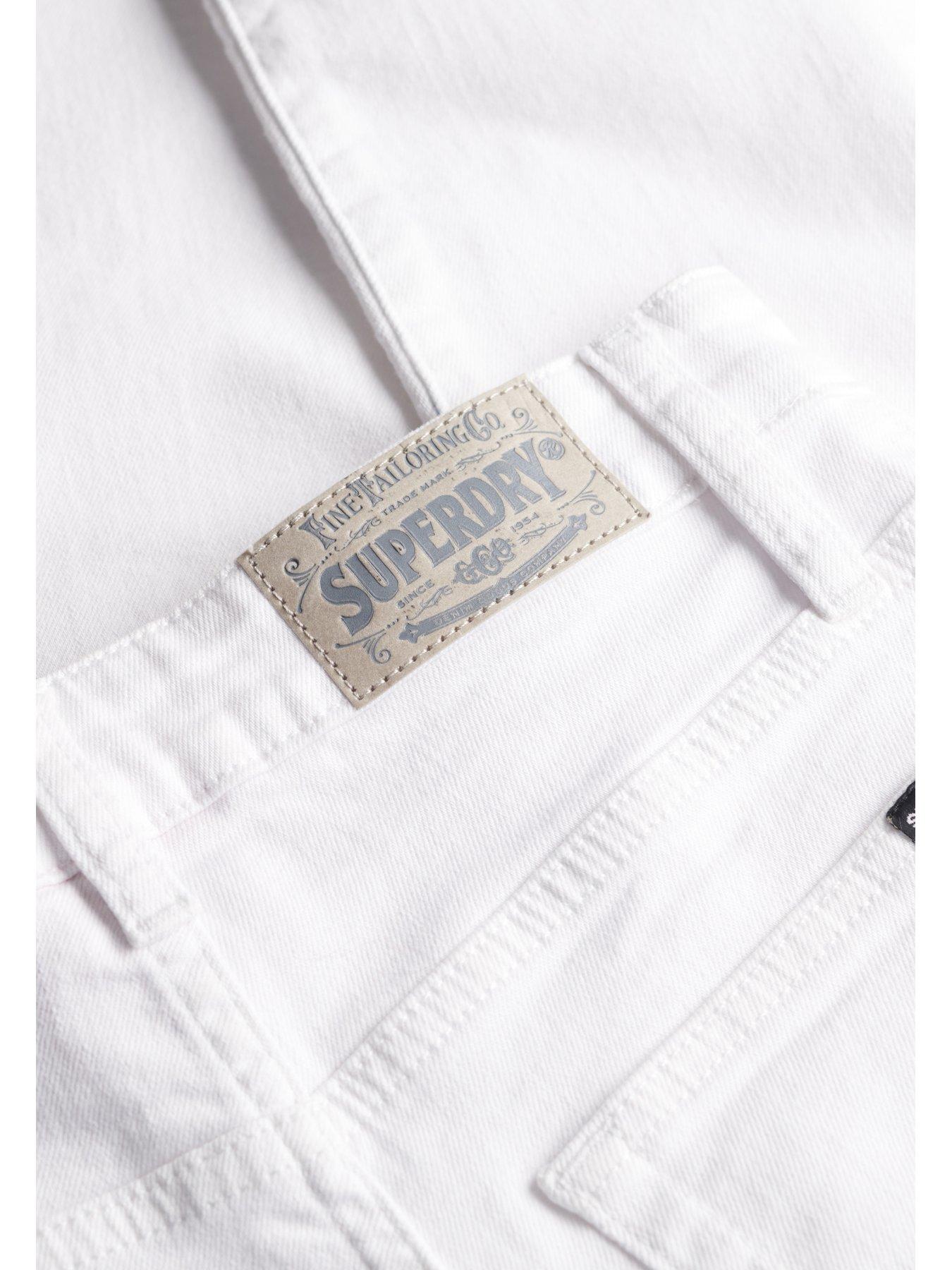 Image 7 of 7 of Superdry High Rise Skinny Jean - White