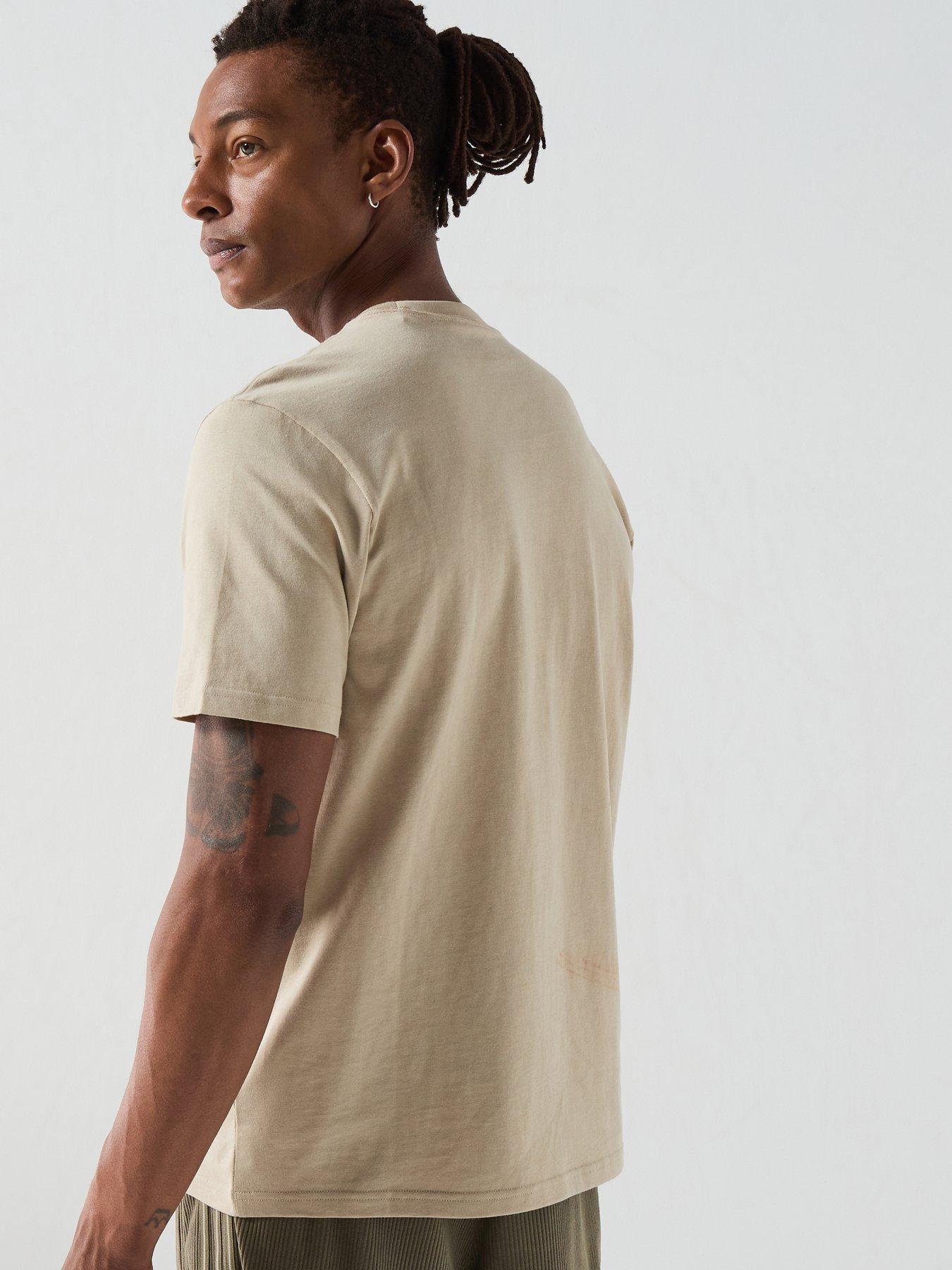 Image 2 of 5 of adidas Originals Mens Essentials Regular Tee - Beige