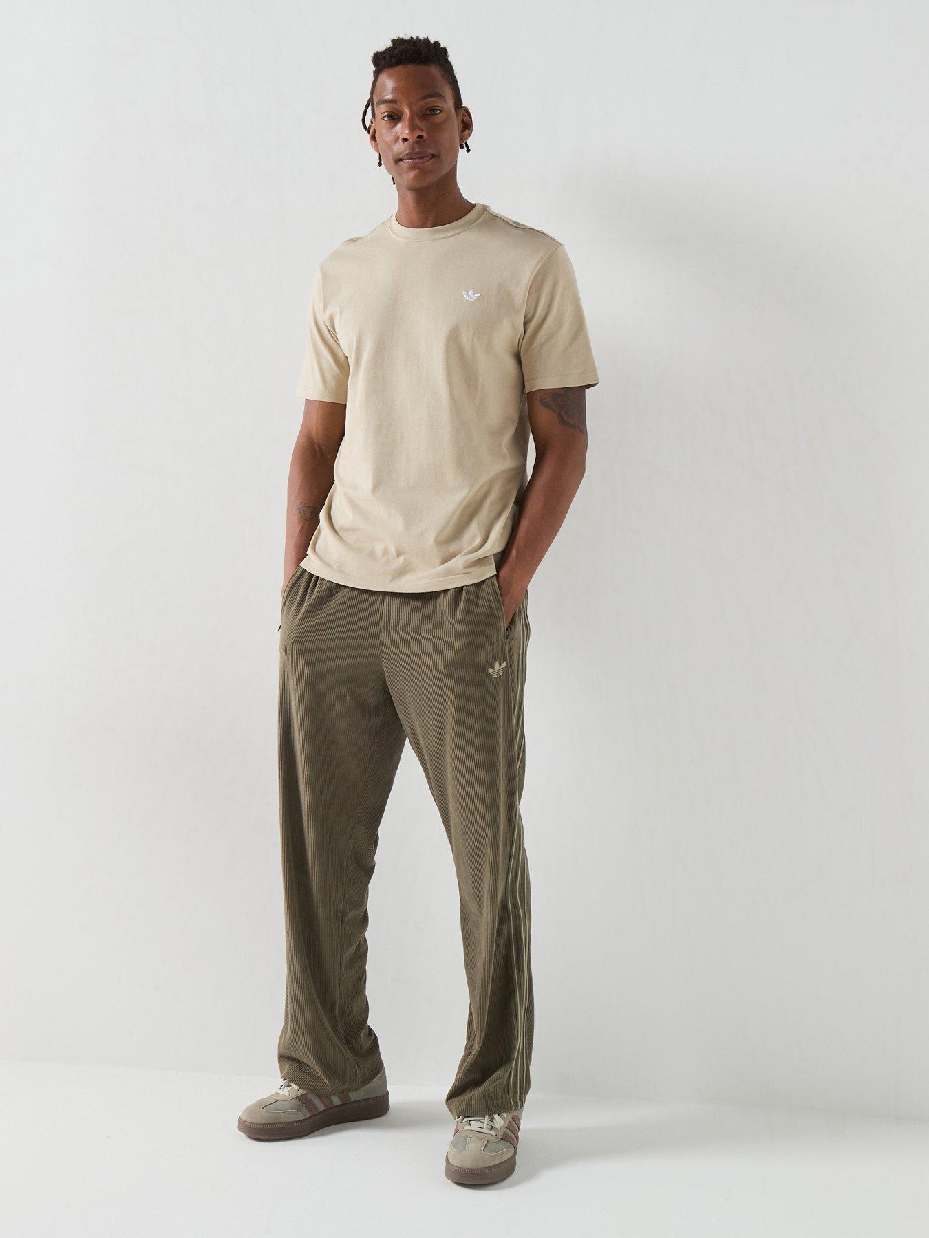 Image 3 of 5 of adidas Originals Mens Essentials Regular Tee - Beige