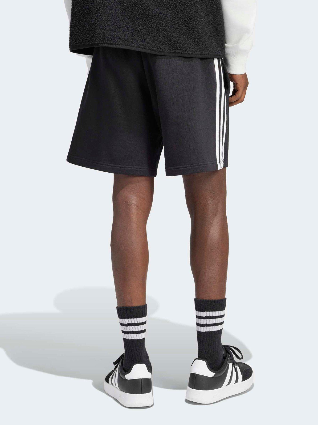 Image 2 of 6 of adidas Sportswear Mens 3 Stripe 7 Inch Short - Black