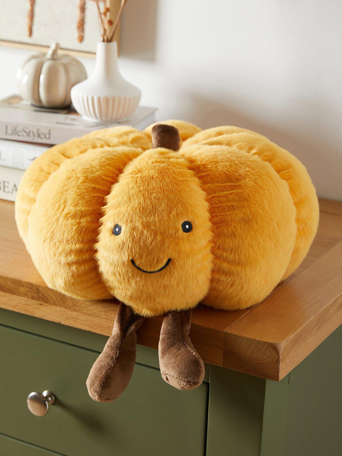 Image 1 of 7 of Smart Autumn Patchpal Amber Pumpkin Plush Autumn&nbsp;Decoration