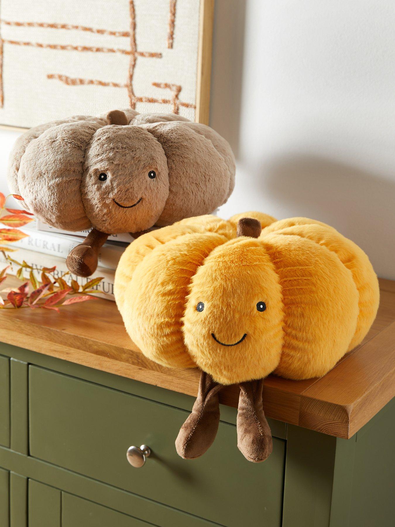 Image 2 of 7 of Smart Autumn Patchpal Amber Pumpkin Plush Autumn&nbsp;Decoration