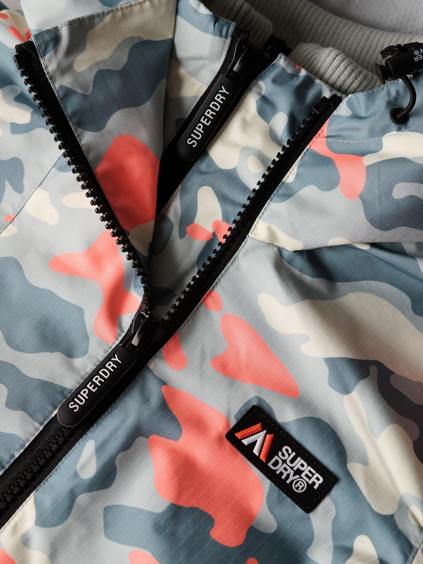 Image 6 of 6 of Superdry Hooded Mountain Windbreaker Jacket - Purple
