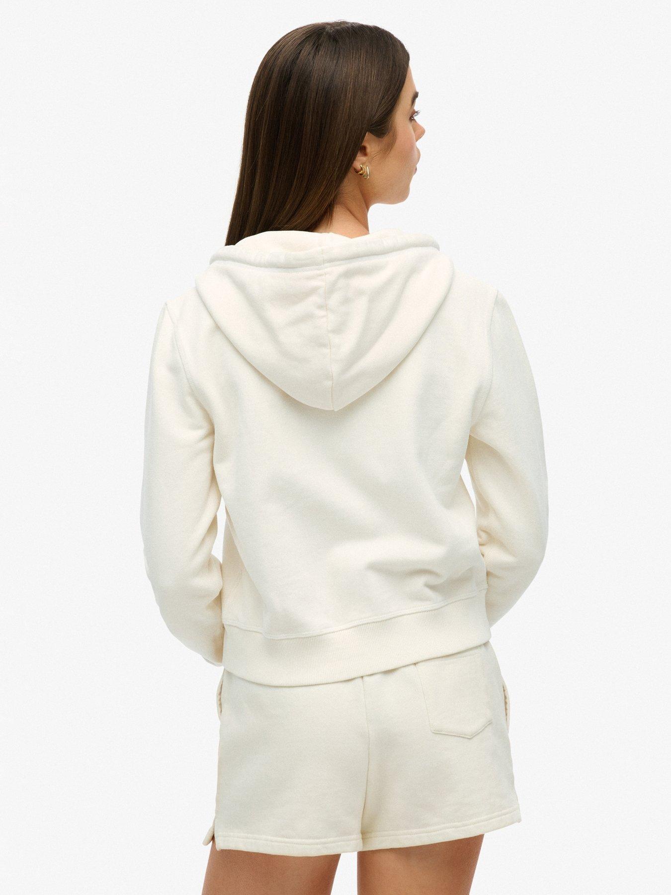 Image 2 of 5 of Superdry Athletic Tonal Crop Ziphood
