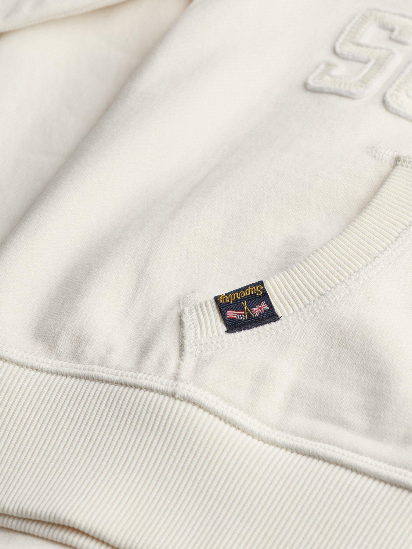 Image 5 of 5 of Superdry Athletic Tonal Crop Ziphood
