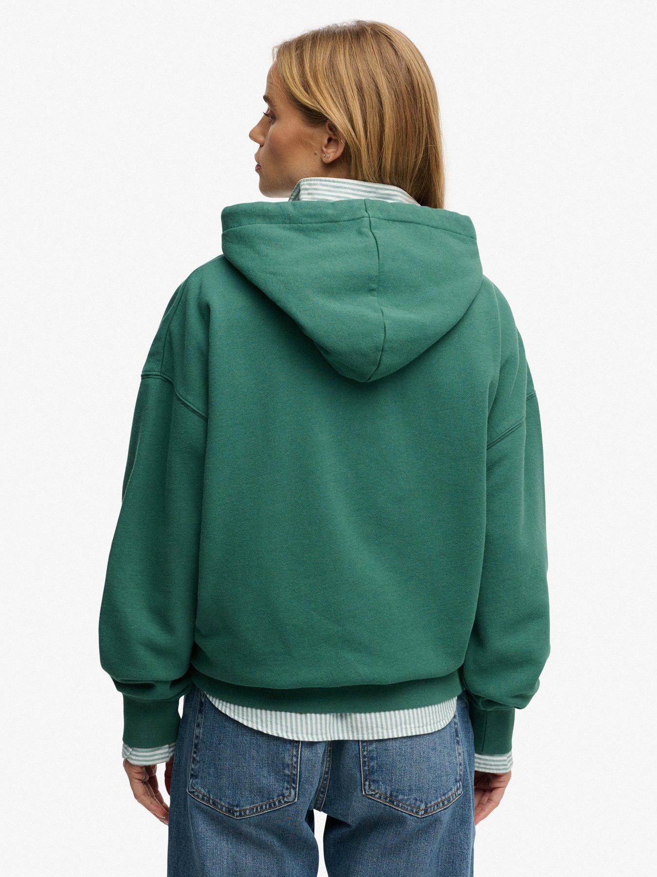 Image 2 of 6 of Superdry Luxe Casual Relaxed Hood