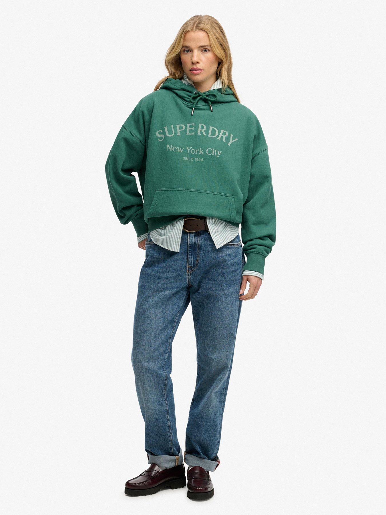 Image 3 of 6 of Superdry Luxe Casual Relaxed Hood