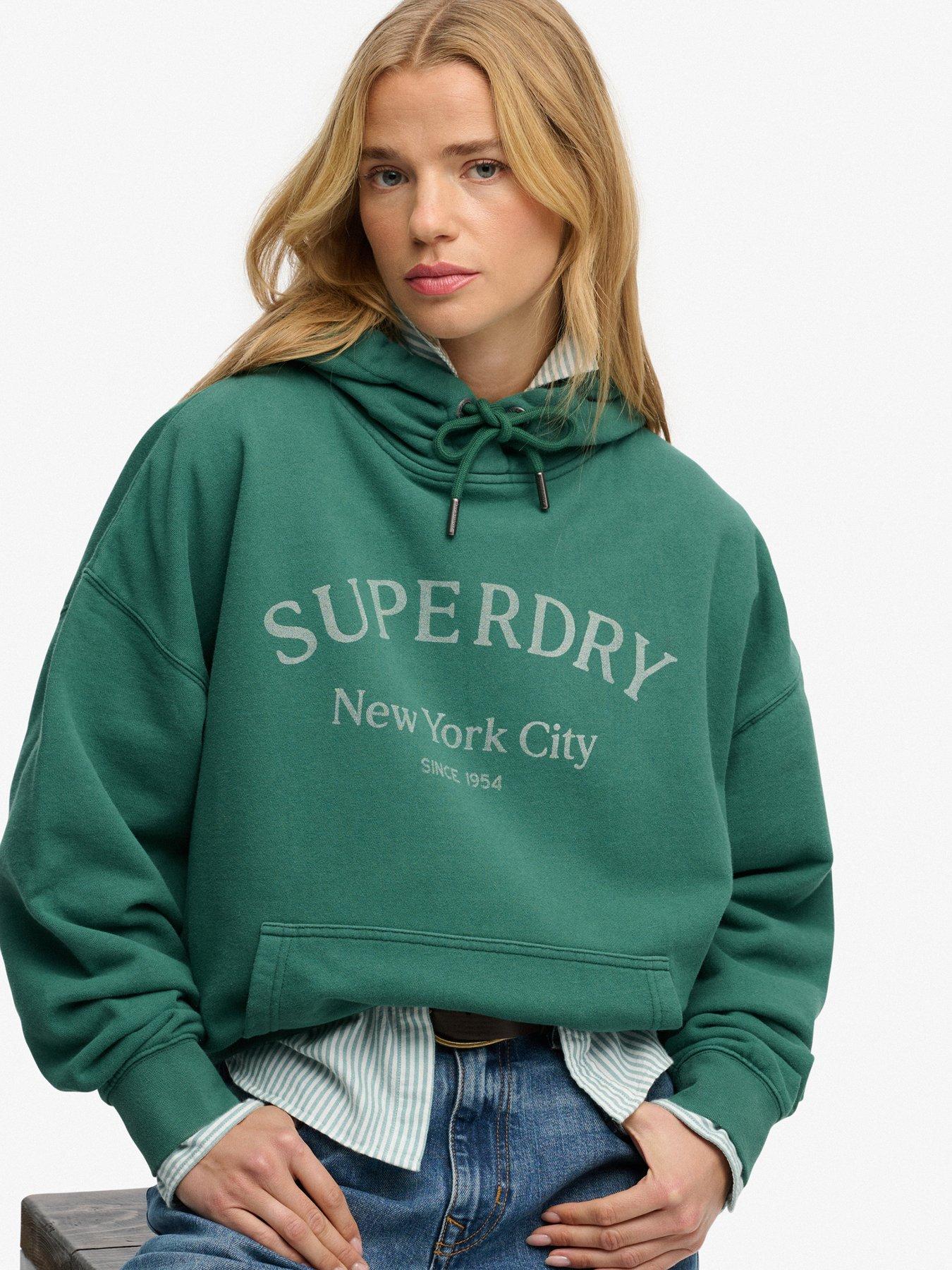 Image 5 of 6 of Superdry Luxe Casual Relaxed Hood