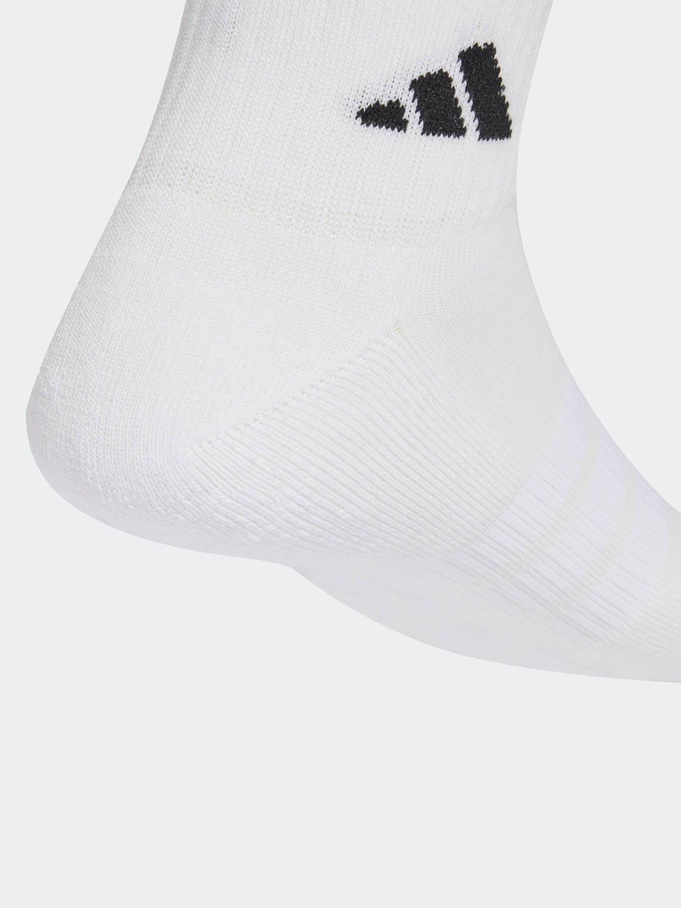 Image 4 of 4 of adidas Sportswear Mens Essentials Ankle Socks 6p - White