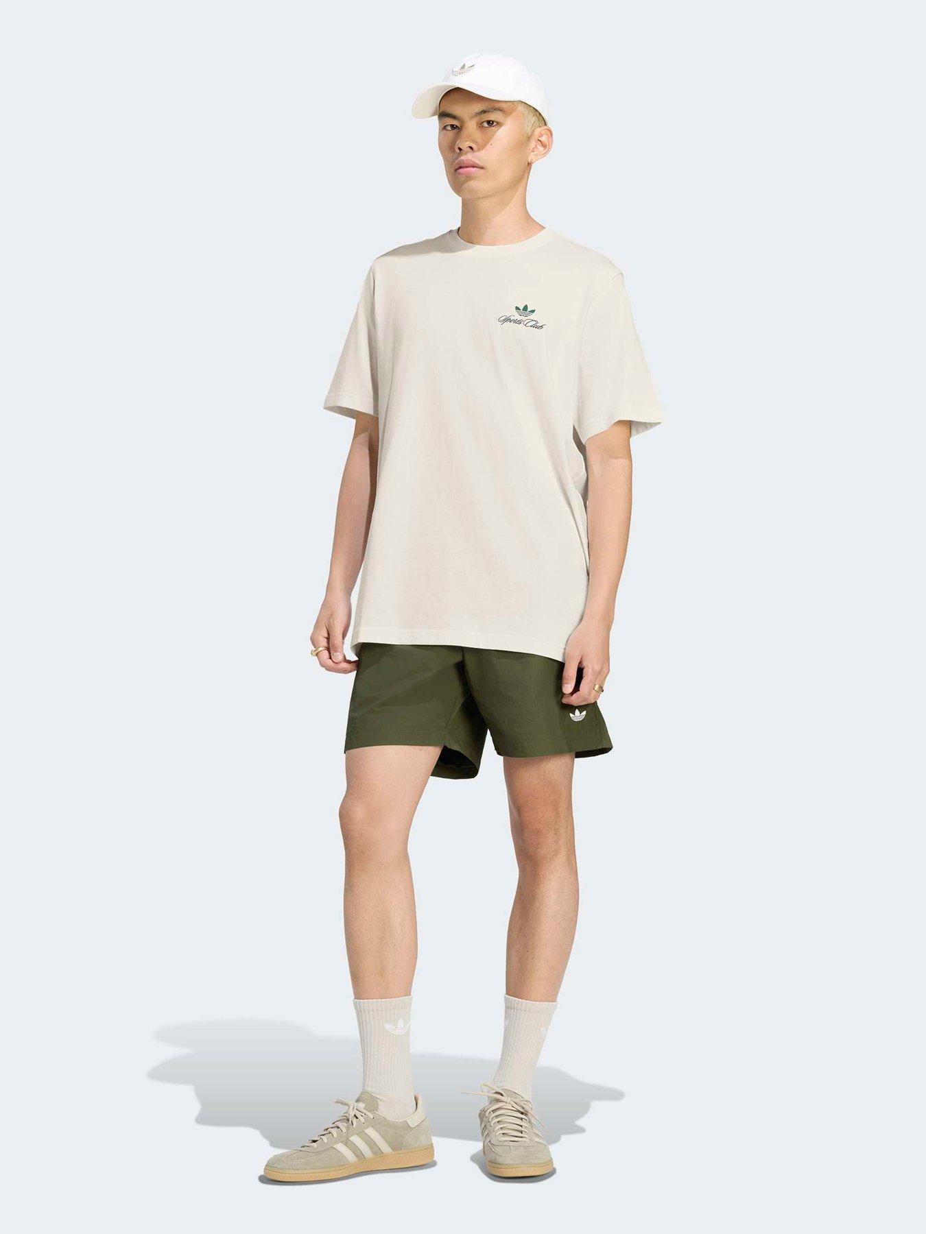 Image 3 of 7 of adidas Originals Mens Graphic Tee - Cream - White