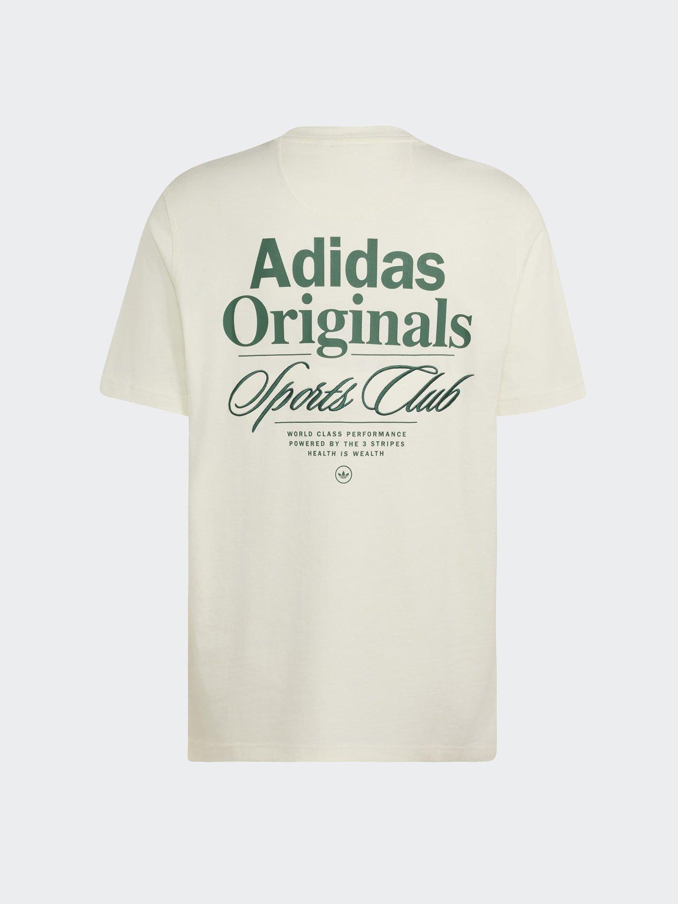 Image 7 of 7 of adidas Originals Mens Graphic Tee - Cream - White