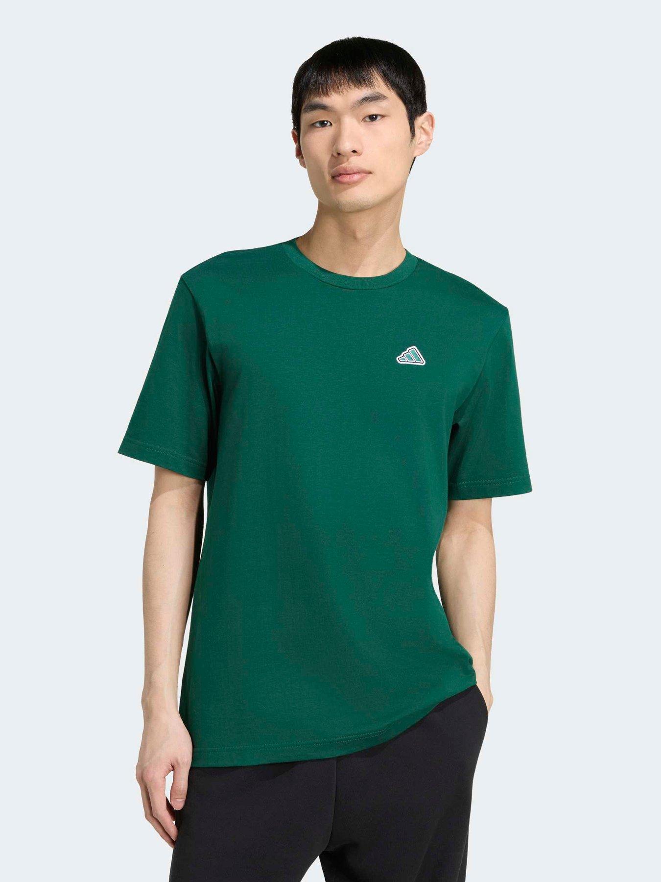 adidas Sportswear Mens Icon Tee - Green