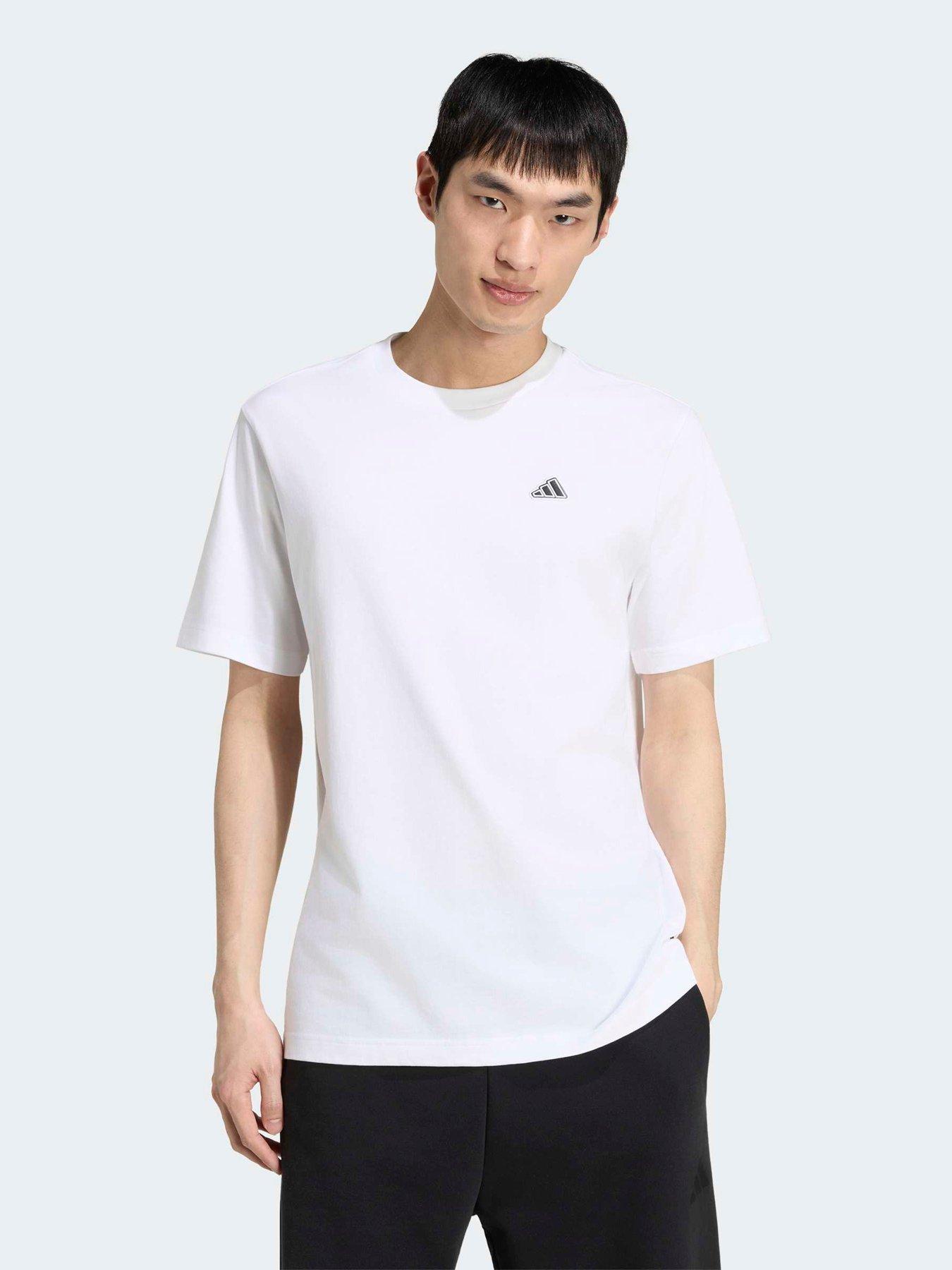 adidas Sportswear Mens Icon Tee - White