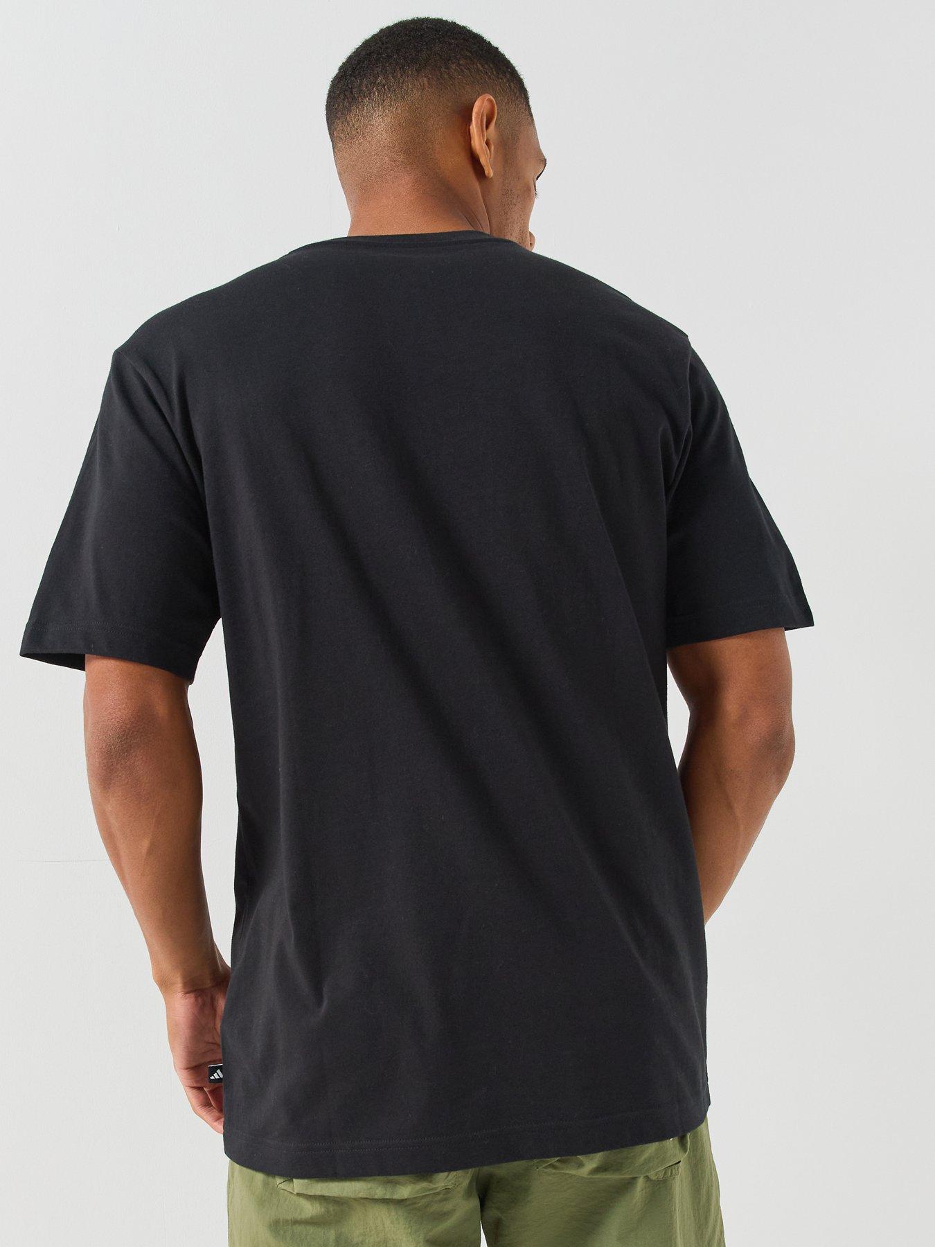 Image 2 of 7 of adidas Sportswear Mens Icon Tee - Black