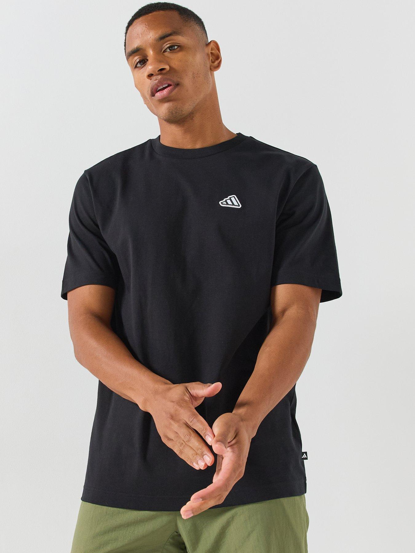 Image 4 of 7 of adidas Sportswear Mens Icon Tee - Black