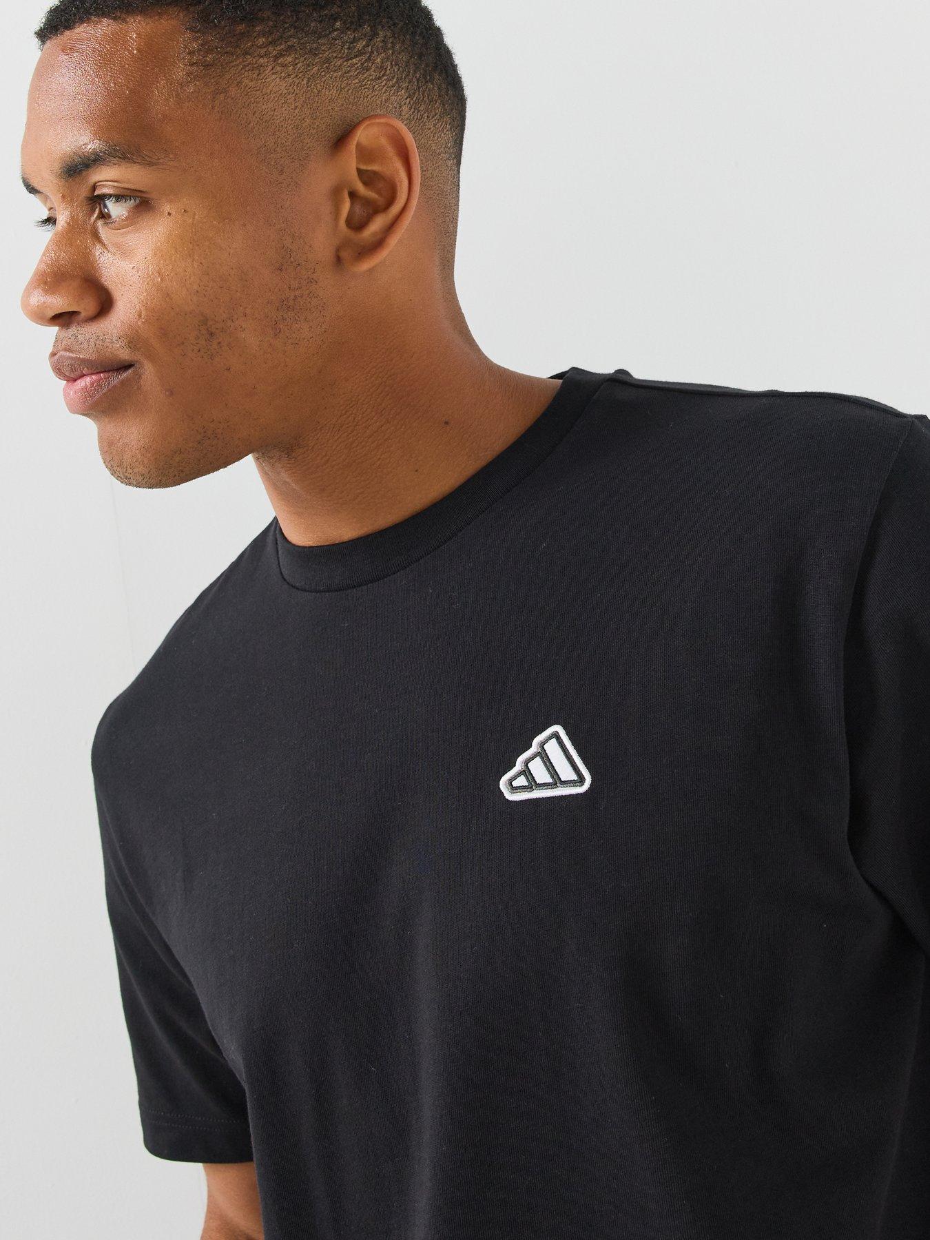 Image 5 of 7 of adidas Sportswear Mens Icon Tee - Black