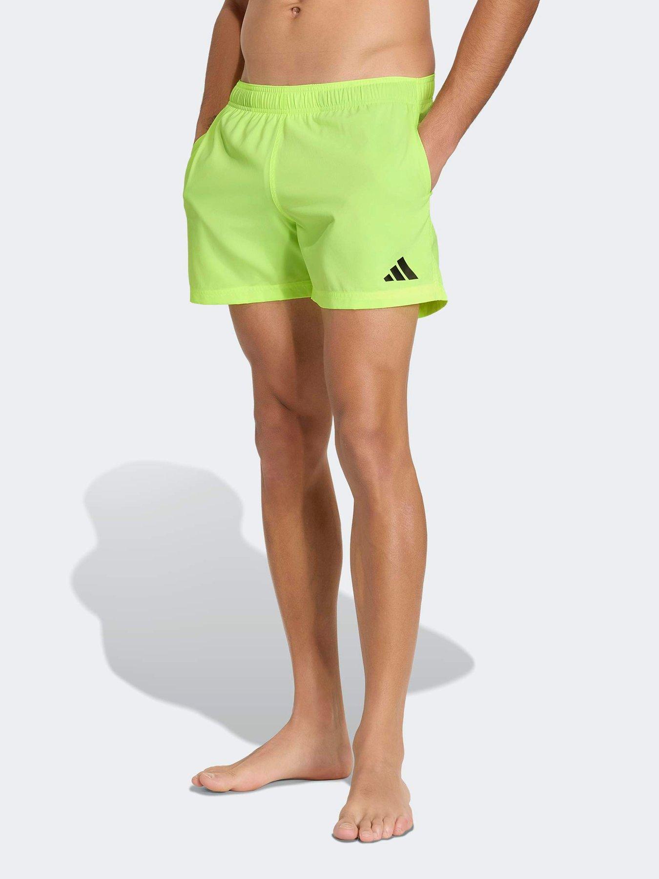 adidas Sportswear Mens Essentials 5 Inch Swim Short - Yellow