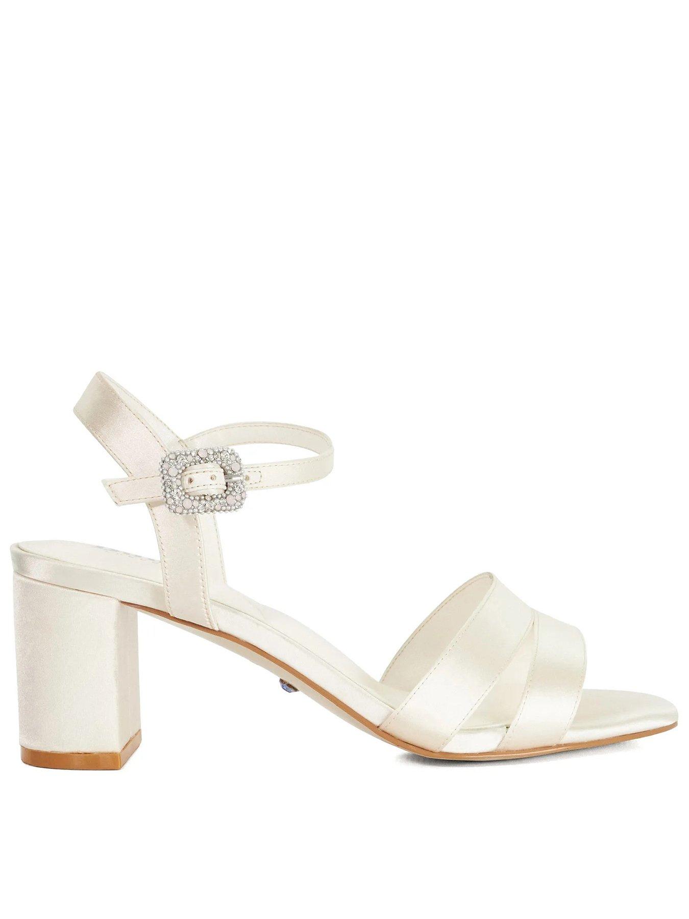 Image 1 of 4 of Dune London Wf Marital Ladies Wide Fit - Cream