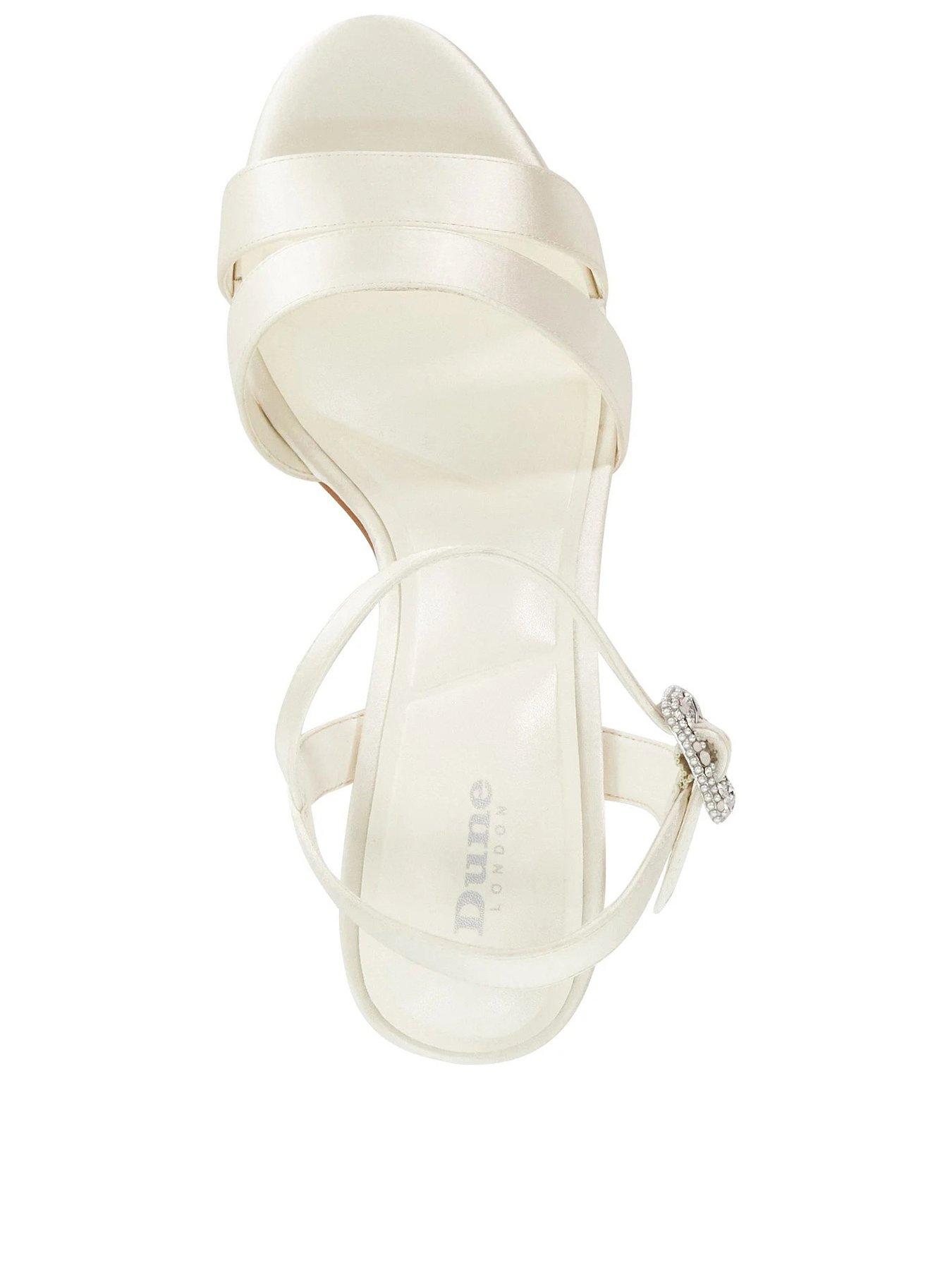 Image 3 of 4 of Dune London Wf Marital Ladies Wide Fit - Cream