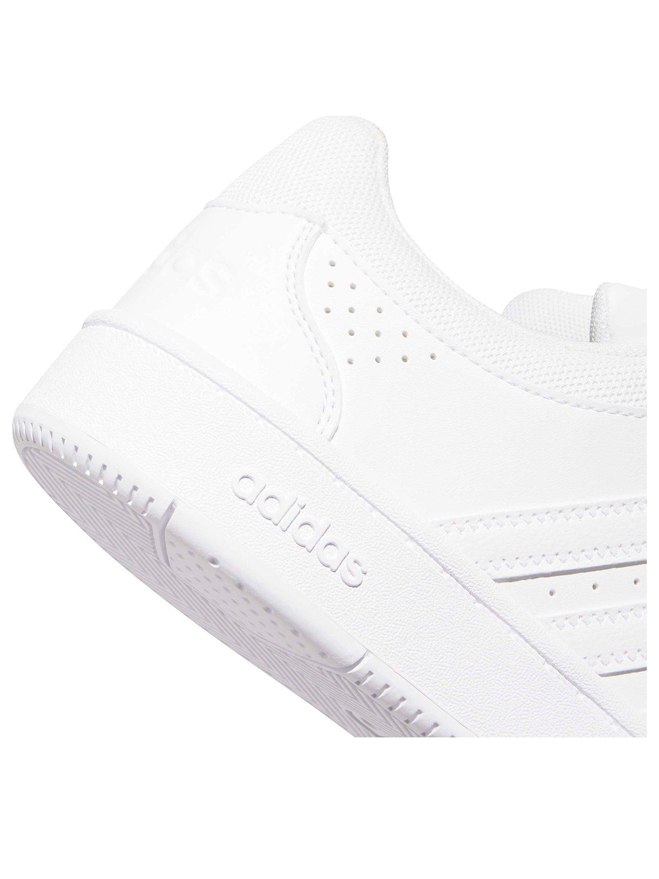 Image 3 of 6 of adidas Sportswear Mens Hoops Classic Trainers - White