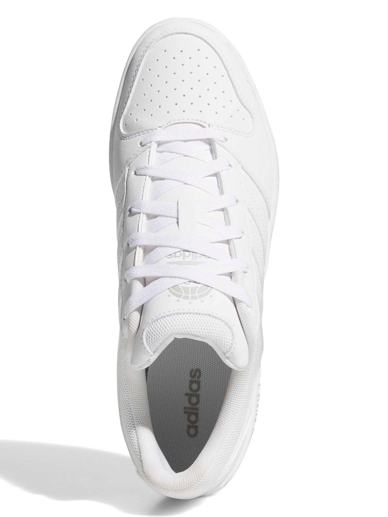 Image 4 of 6 of adidas Sportswear Mens Hoops Classic Trainers - White