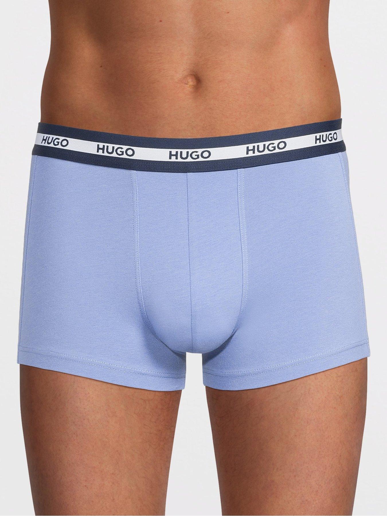 Image 2 of 3 of HUGO Bodywear&nbsp;3 Pack Trunks - Assorted
