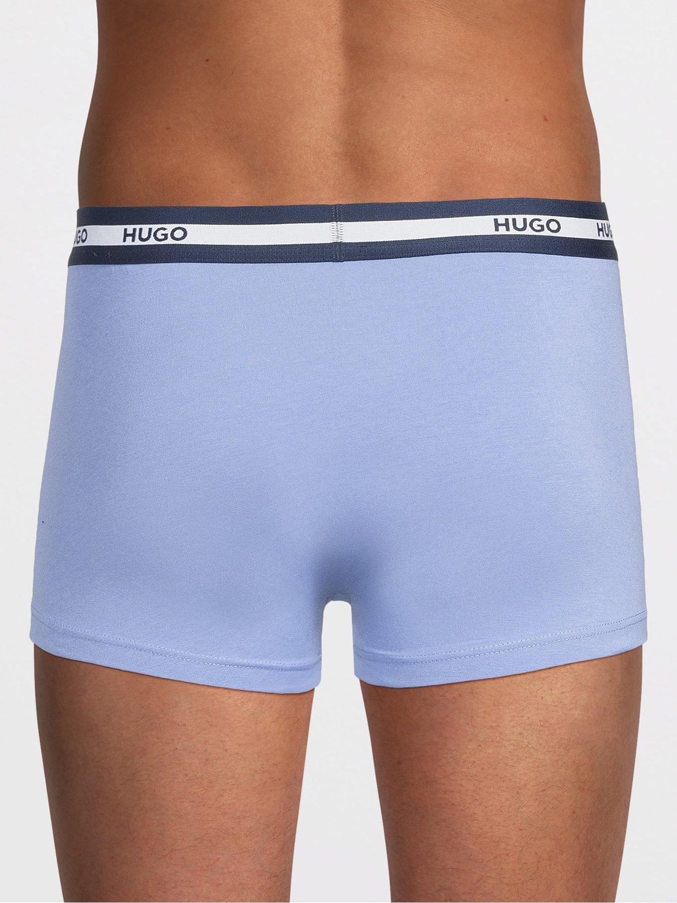Image 3 of 3 of HUGO Bodywear&nbsp;3 Pack Trunks - Assorted
