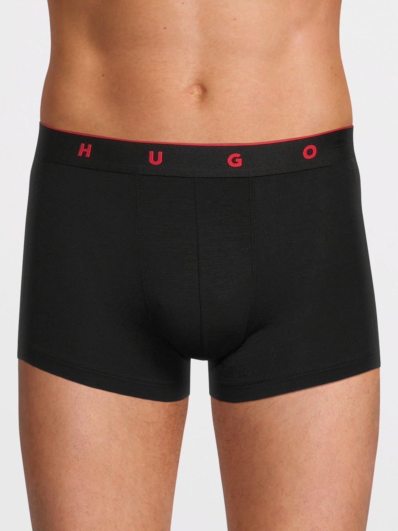 Image 2 of 3 of HUGO Bodywear&nbsp;3 Pack Trunks - Assorted
