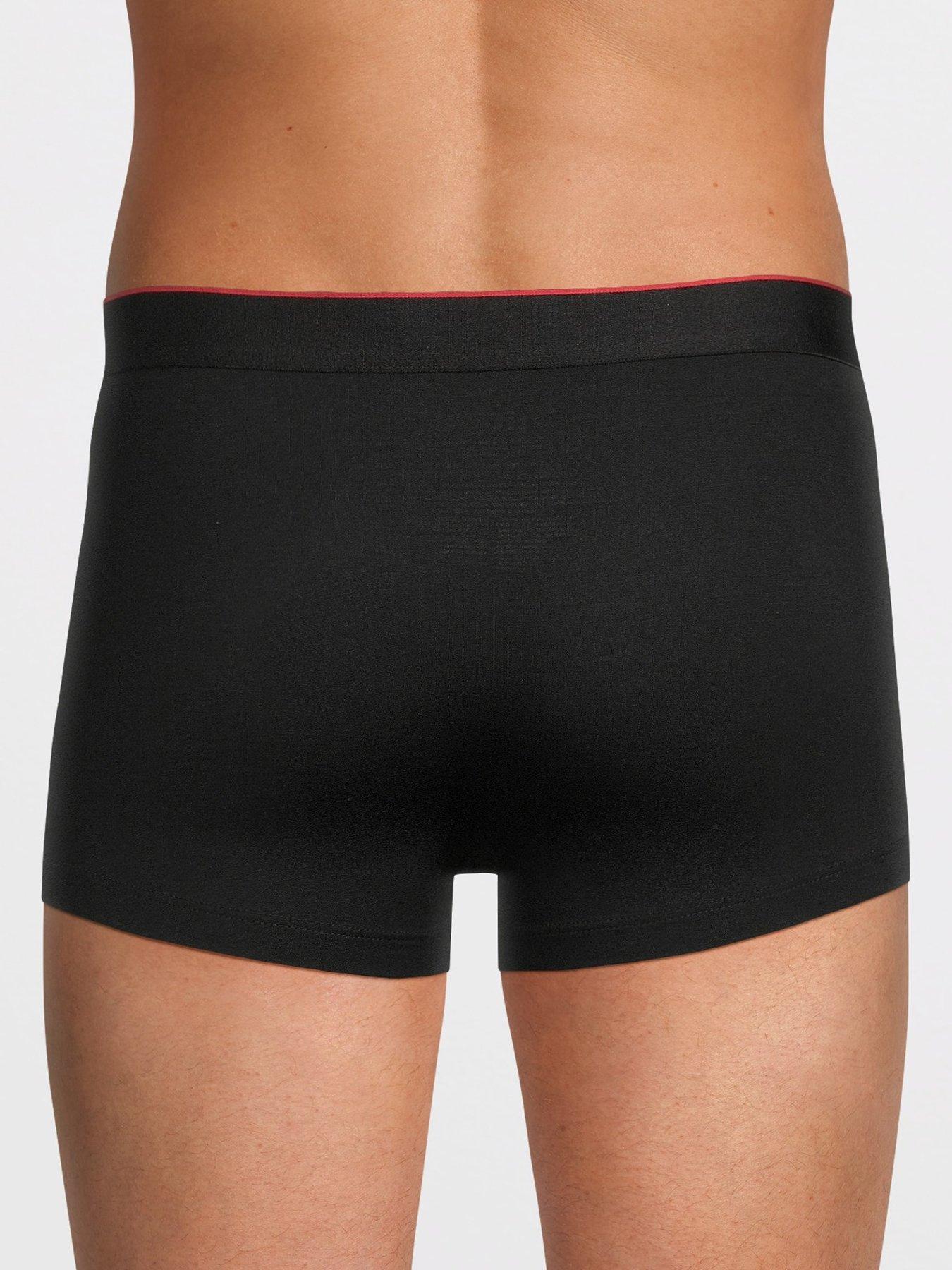 Image 3 of 3 of HUGO Bodywear&nbsp;3 Pack Trunks - Assorted