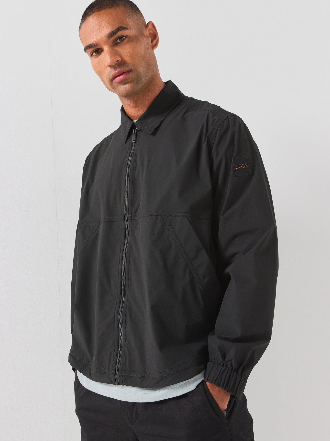 BOSS Boss Layok_m Nylon Overshirt - Black