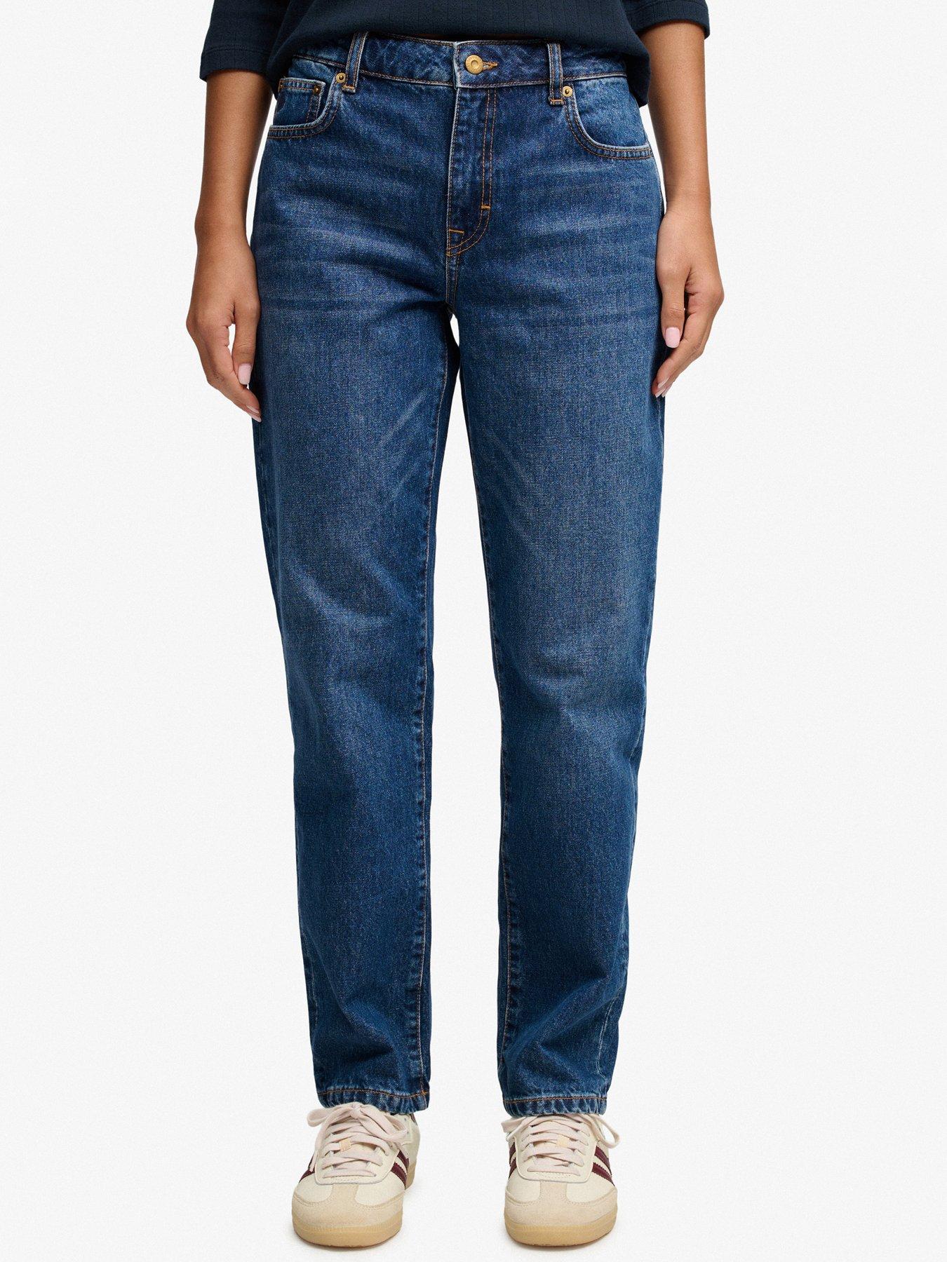 Superdry Mid Rise Straight Jean