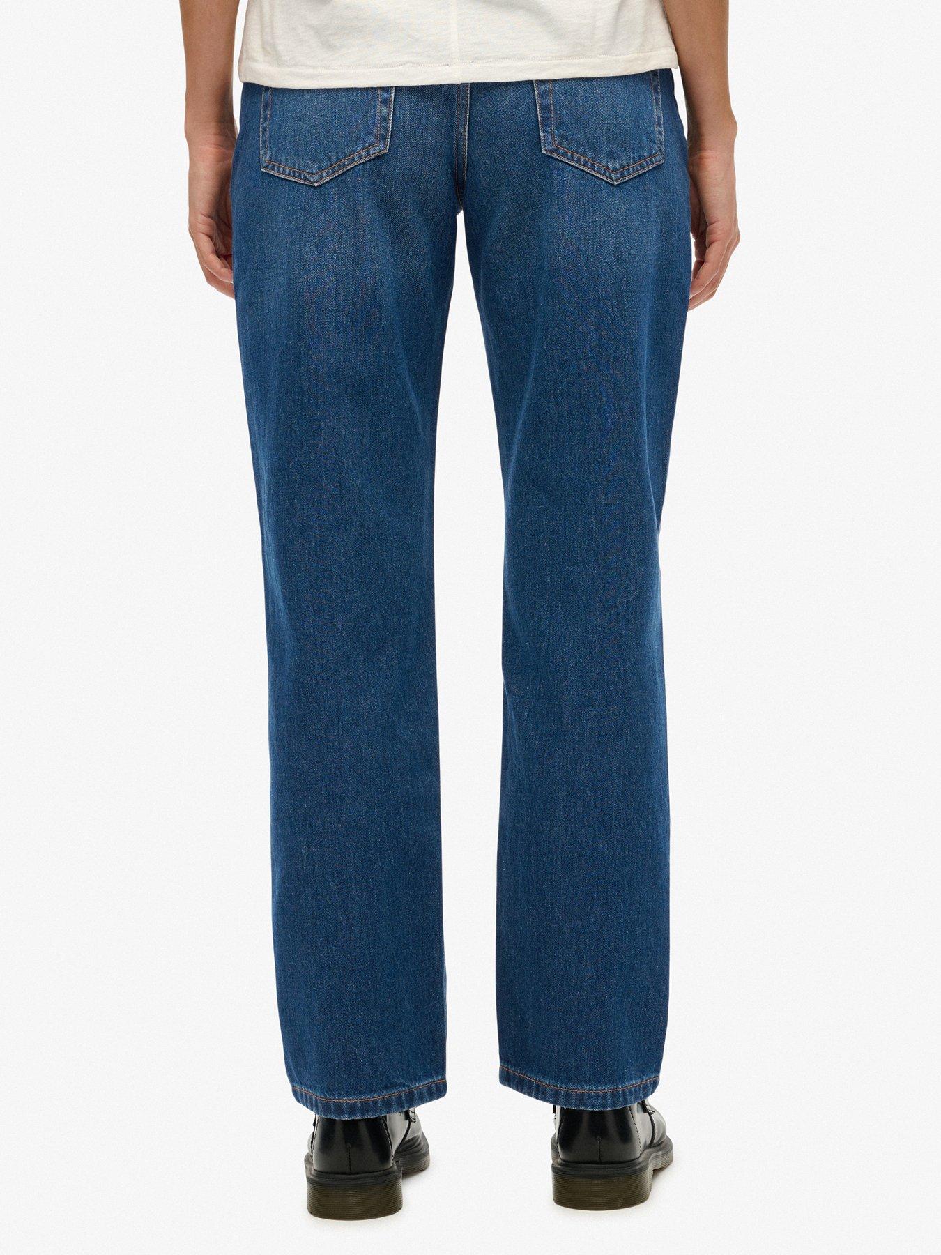 Image 2 of 6 of Superdry Mid Rise Straight Jean
